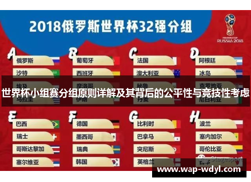 世界杯小组赛分组原则详解及其背后的公平性与竞技性考虑 世界杯小组赛分组原则详解及其背后的公平性与竞技性考虑